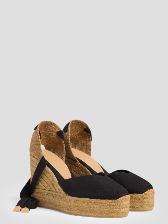 Castaã±er Chiara Wedge Espadrilles In Neutrals