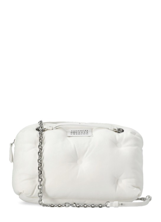 Maison Margiela Glam Slam Shoulder Bag In White