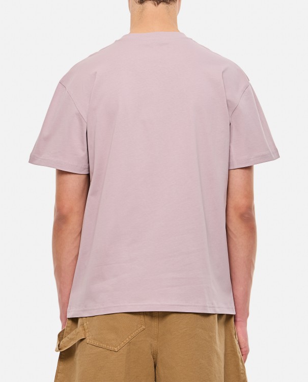 Shop Jw Anderson Naturally Sweet Classic T-shirt In Pink