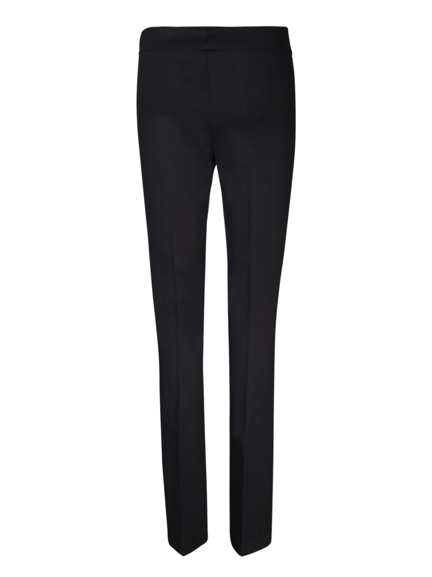 Blanca Vita Chic Skinny Trousers With Luxurious Fabric Blend And Comfortable Fit In Black