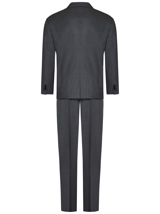 Shop Dsquared2 Regular-fit Grey Stretch Combed Wool Suit