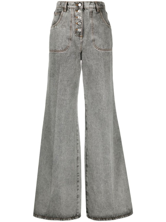 Etro Grey Flared Jeans