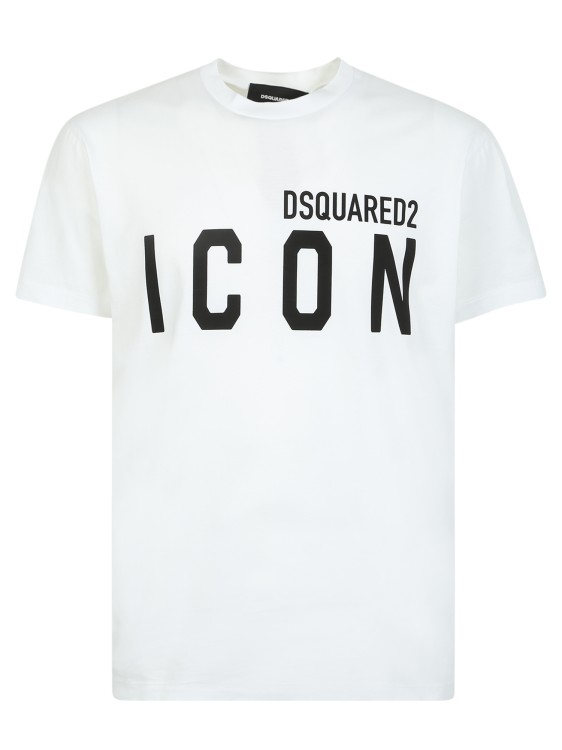 Shop Dsquared2 White Icon T-shirt
