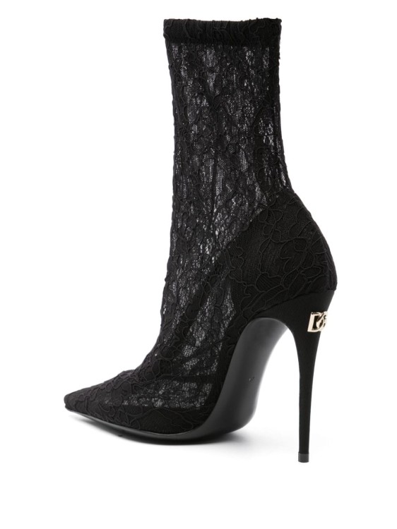 Shop Dolce & Gabbana Sock Pumps In Black