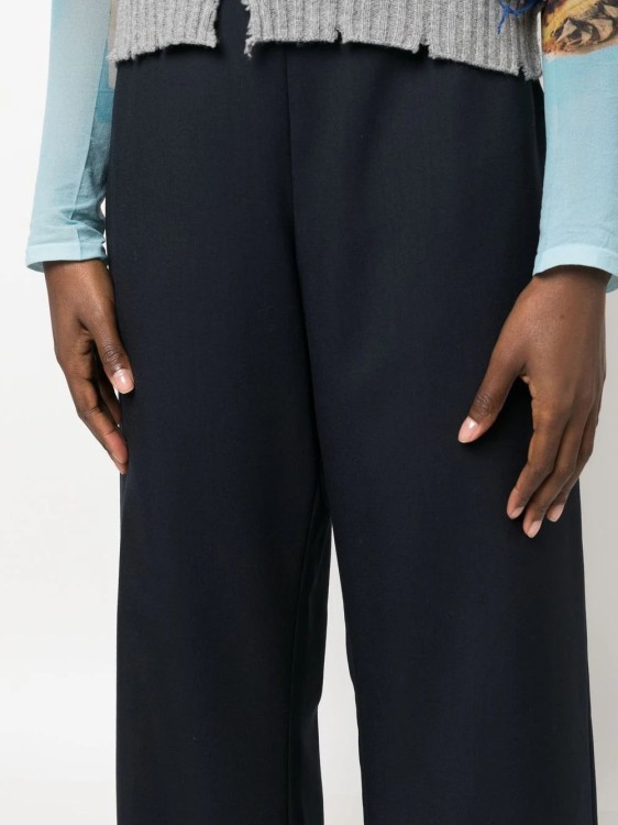 Shop Marni Wide-leg Trousers In Black