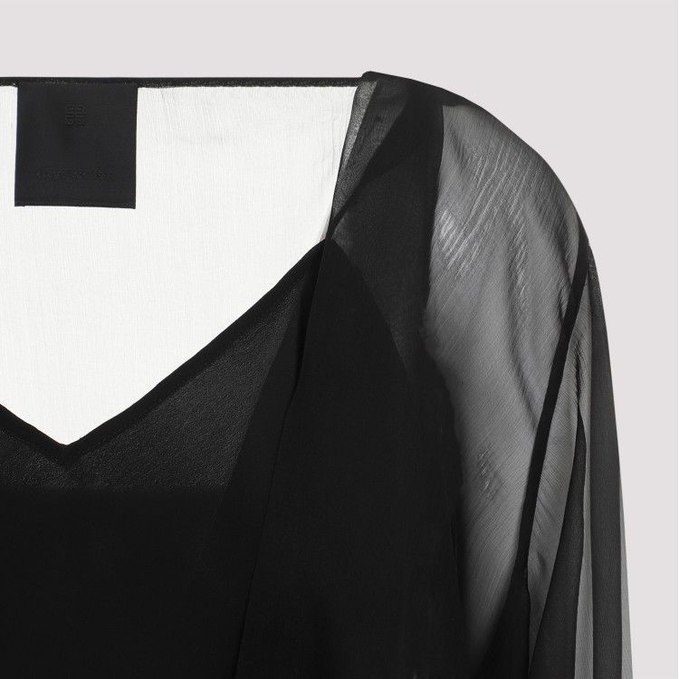 Givenchy Topwear In Black Silk In Black