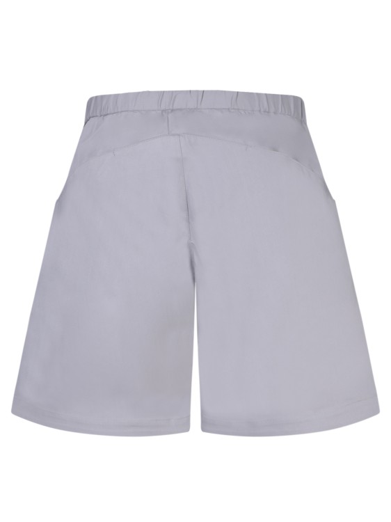 Shop Roa Cotton Bermuda Shorts In White