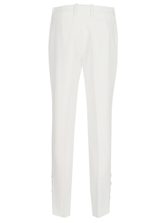 Shop Ermanno Scervino Cady Trousers In White