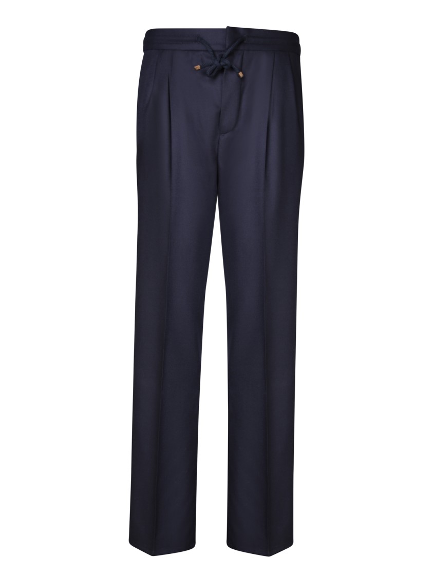 Brunello Cucinelli Relaxed Fit Trouser In Black