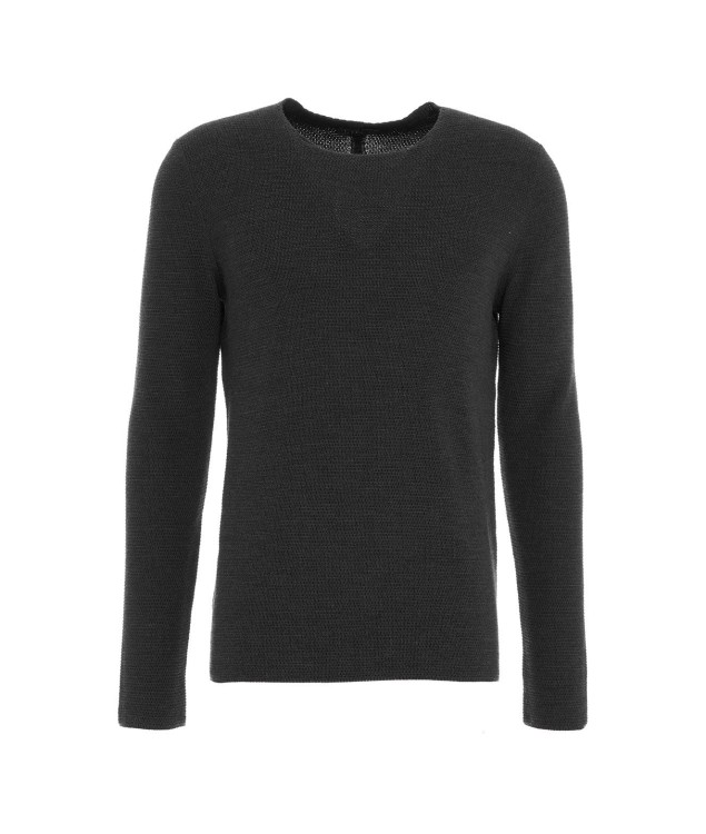 Hannes Roether Grey Knit Sweater 
