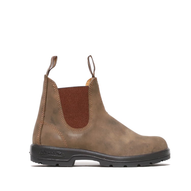 Shop Blundstone Brown Greased Nabuck Ankle Boot
