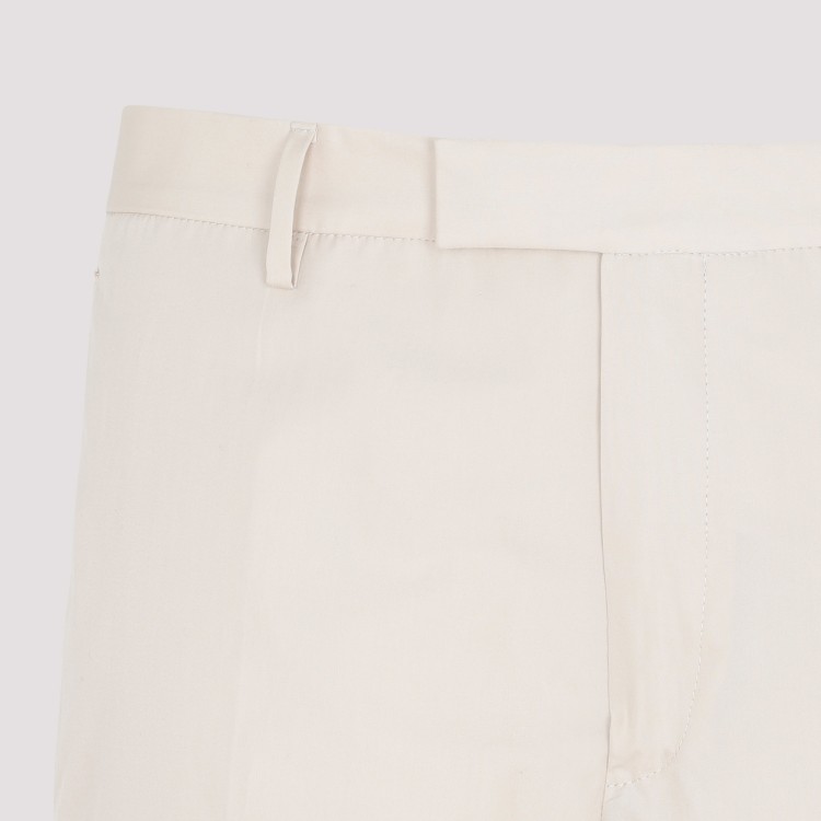 Shop Berluti Sand Beige Cotton Pants In Neutrals