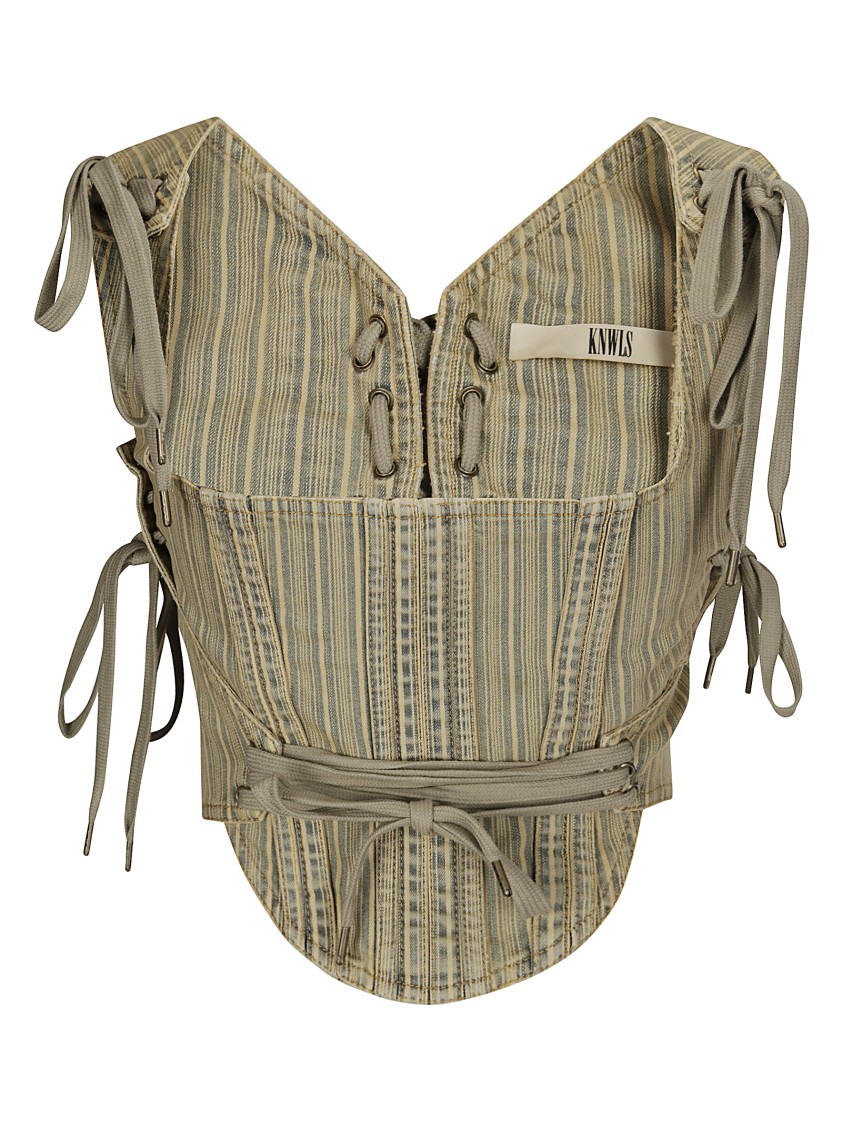 Knwls Gfrc Corset In Multicolor