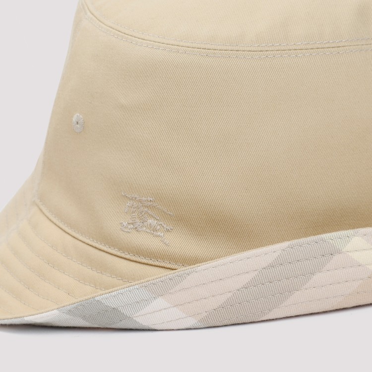 Shop Burberry Flax Beige Bucket Hat In Neutrals