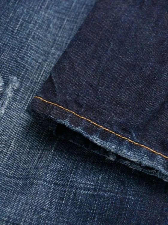 Shop Dsquared2 Logo Tape Cropped Denim Jeans In Black