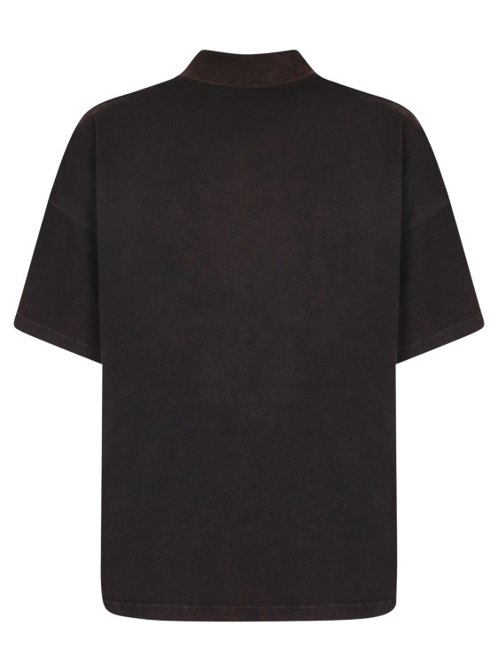 Shop Jw Anderson Cotton Polo Shirt In Black
