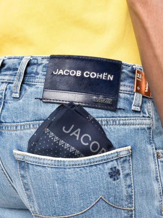 Shop Jacob Cohen Bard Limited Edition Blue Denim Pants