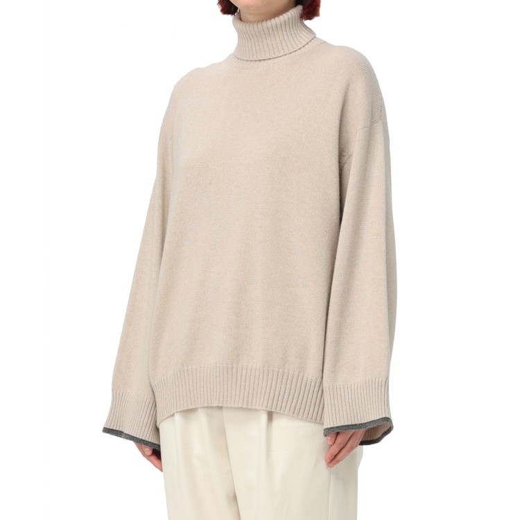 Brunello Cucinelli Cashmere Sweater Women In Neutrals