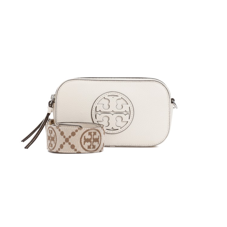 Shop Tory Burch New Ivory White Cow Leather Miller Mini Bag