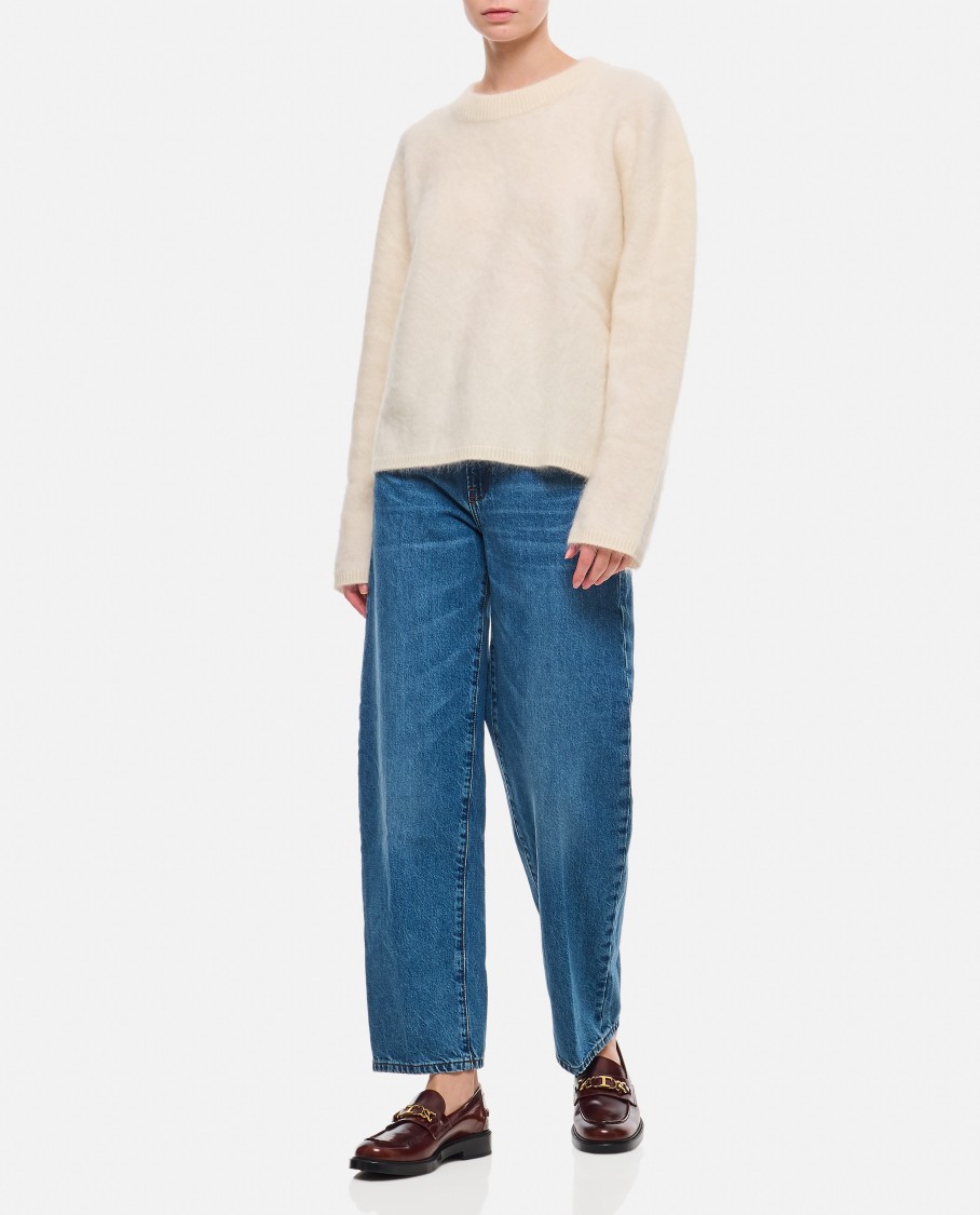 Lisa Yang Natalia Cashmere Sweater In Neutrals