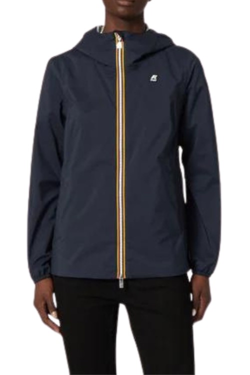 Shop K-way Blue Slim Fit Jacket