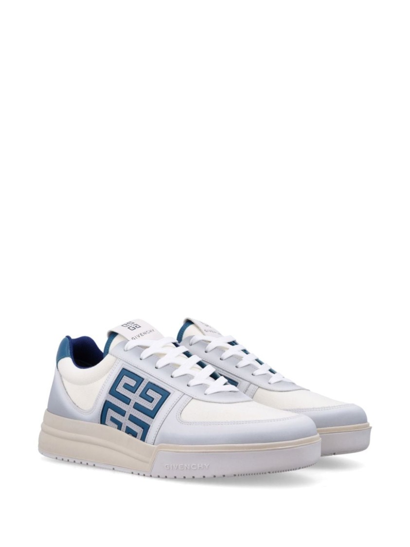 Shop Givenchy Luxury Cotton Sneakers With Iconic Design And Comfortable Fit In White