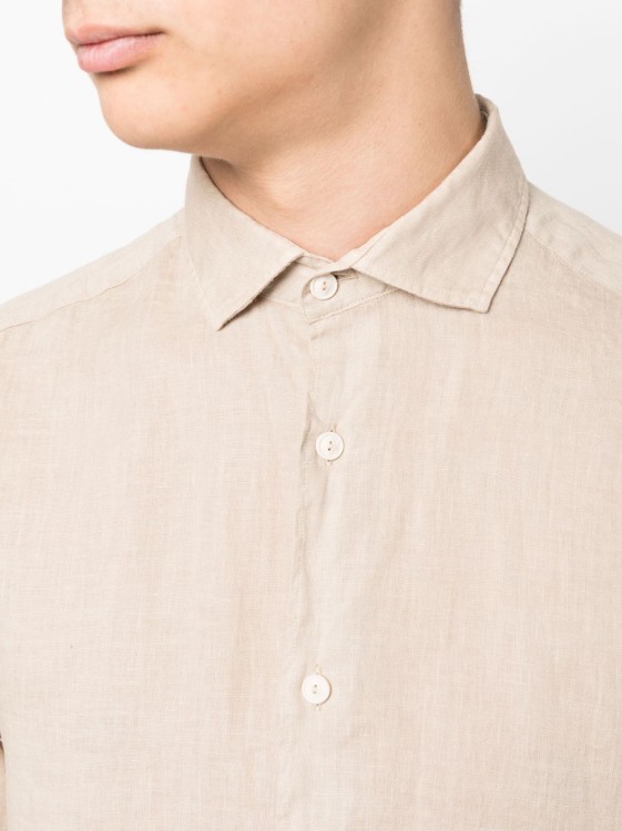 Shop Mc2 Saint Barth Long-sleeve Shirt In Neutrals