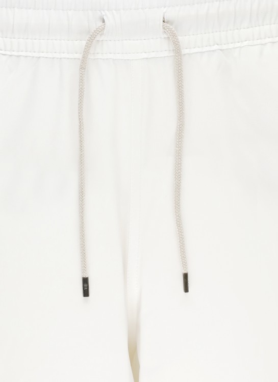 Shop Polo Ralph Lauren Traveler Swimsuit In White