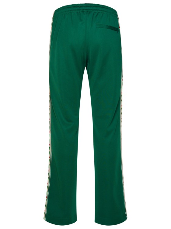 Shop Casablanca Jogger Laurel Trousers In Green