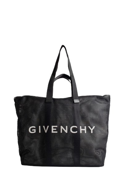 GIVENCHY LARGE G-SHOPPER TOTE BAG IN MESH
