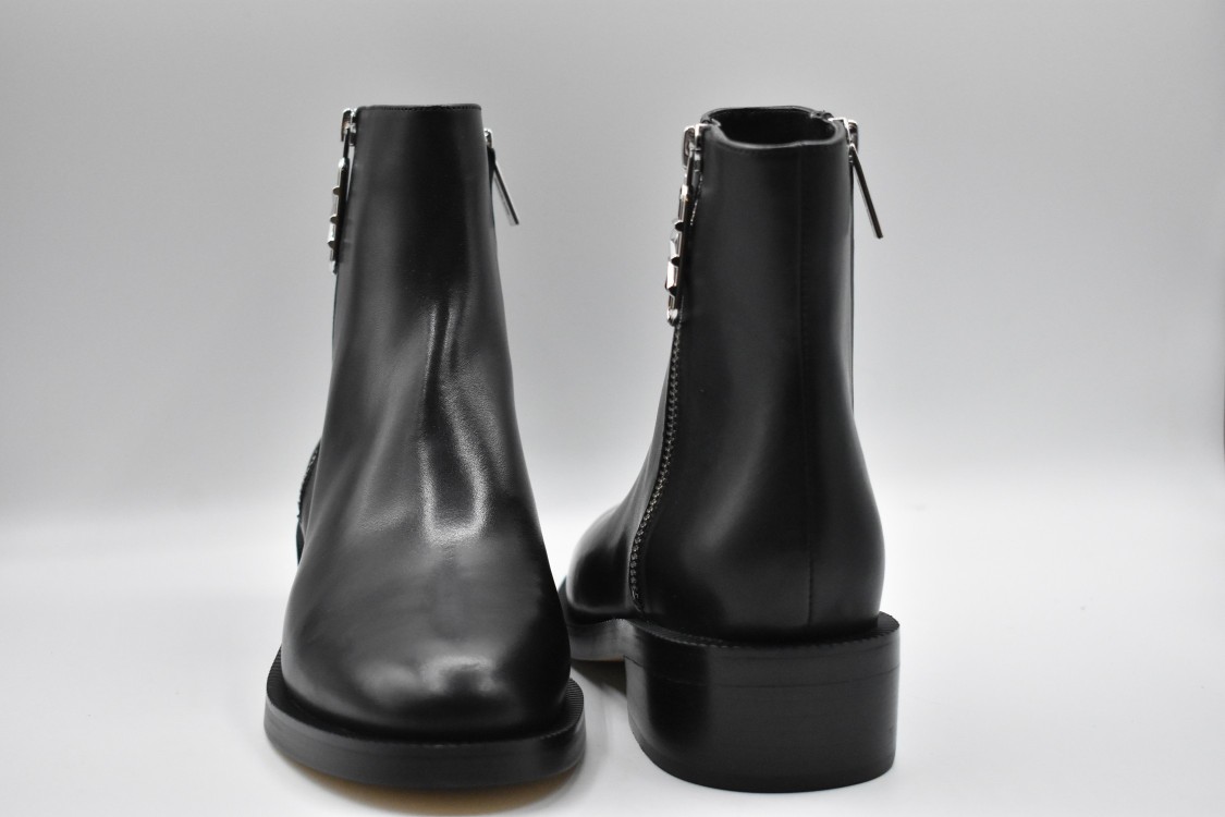 Michael Kors Regan Black Ankle Boot In Black