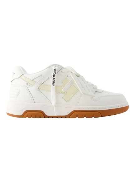 OFF-WHITE OUT OF OFFICE SNEAKERS - LEATHER - WHITE