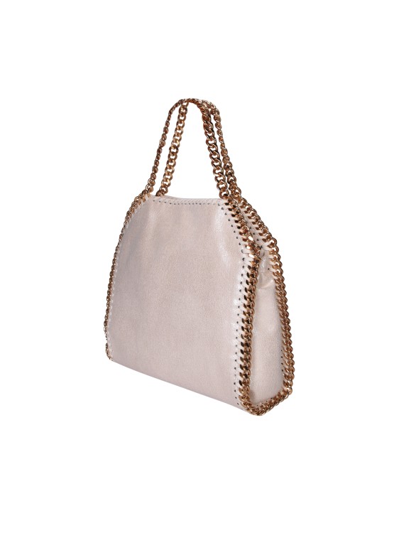 Shop Stella Mccartney Shoulder Bag In Neutrals