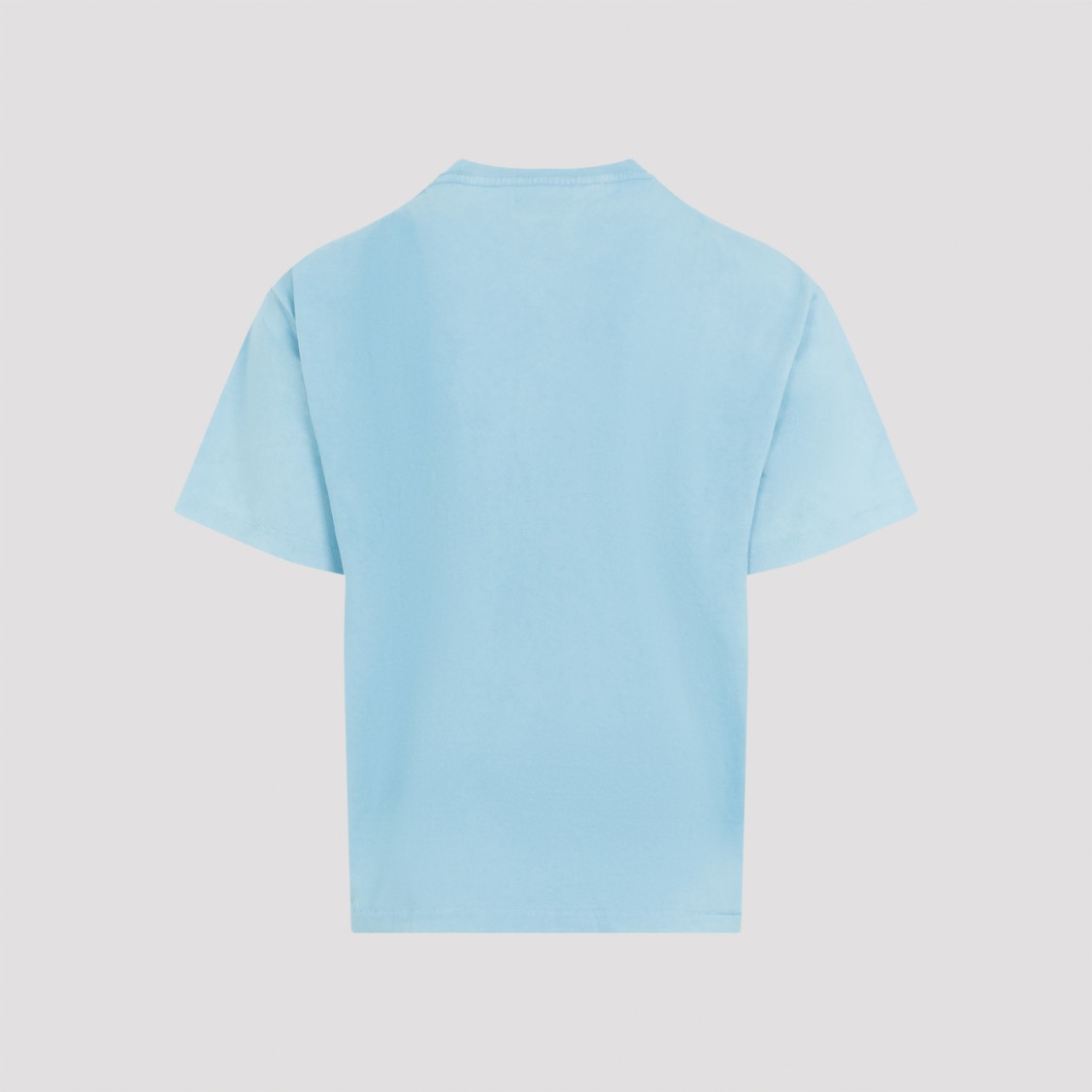 Shop Gallery Dept. Light Blue Cotton Vintage Logo Painted Tee