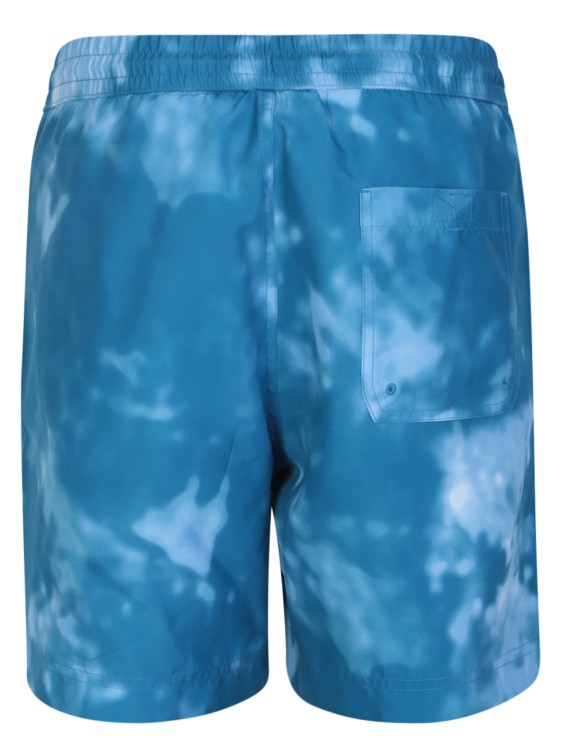 Shop Carhartt Blue Slater Amalfi Swimming Shorts