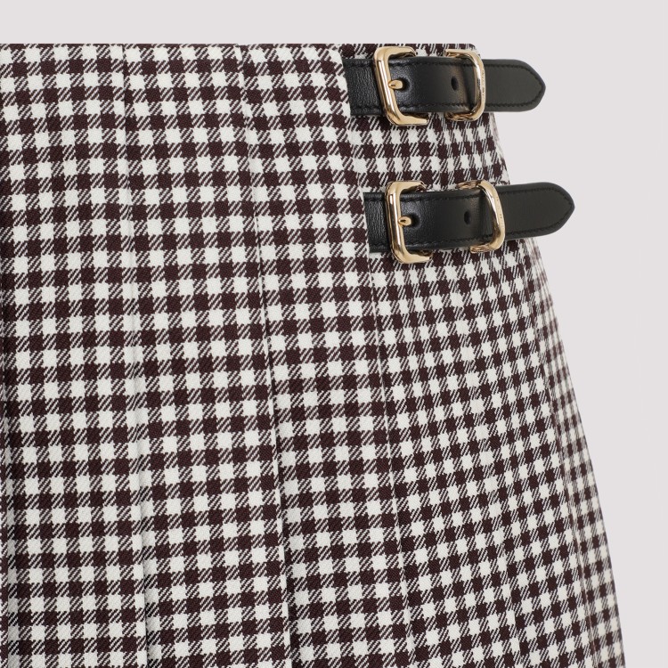 Miu Miu Skirts In White