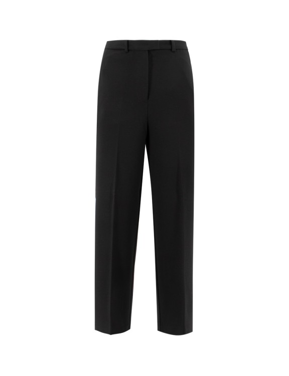Shop Pinko Black Loose-fitting Trousers