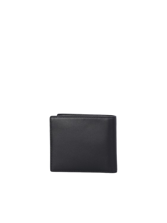 Shop Kenzo Logo-print Bi-fold Black Wallet