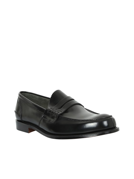 Shop Church's Pembrey Leather Loafers In Black