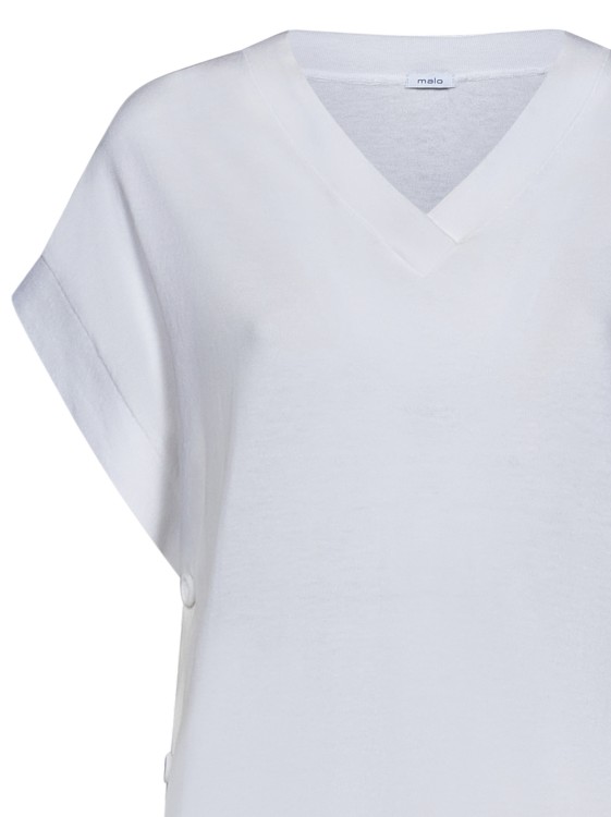 Shop Malo Loose Fit T-shirt In White