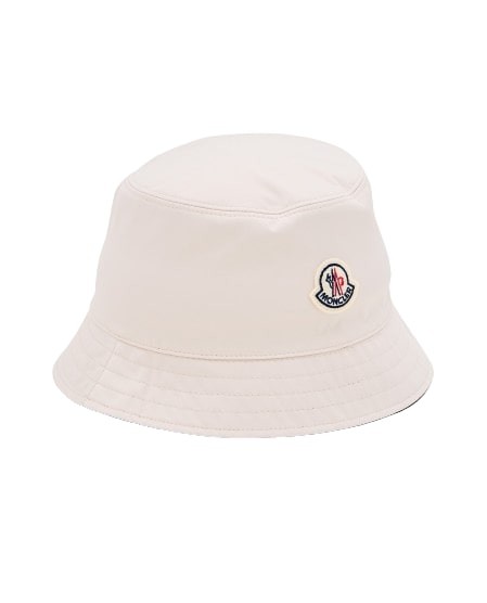 Moncler Cotton White Bucket Hat