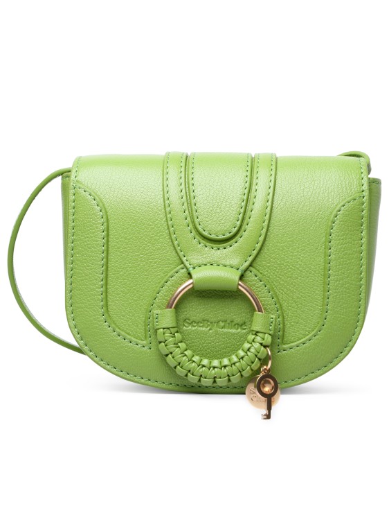 Shop See By Chloé Small 'hana' Bag In Green Leather