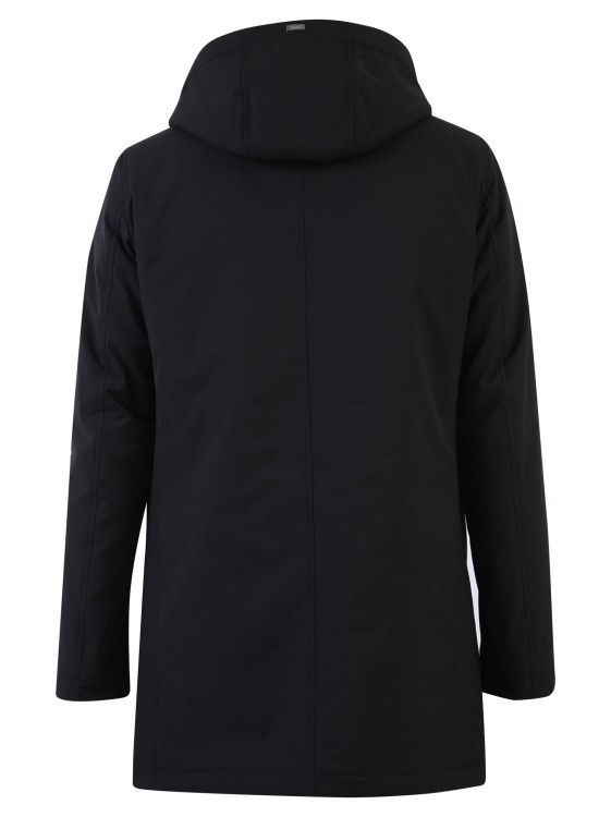 Shop Herno Nylon Padded Jacket In Black