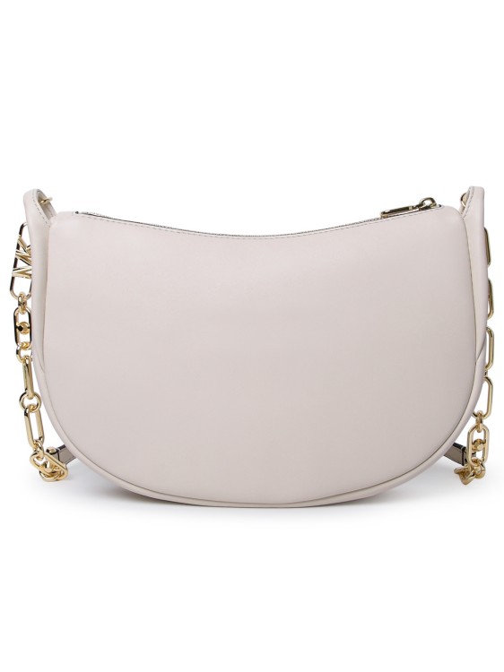 Shop Michael Michael Kors Cream Leather 'kendall' Bag In White