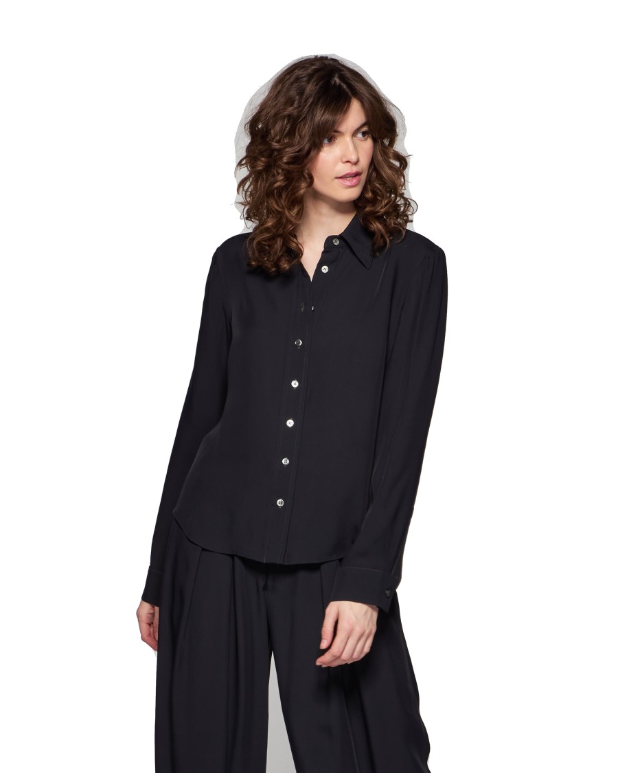 Serena Bute Serena Shirt - Black In Black