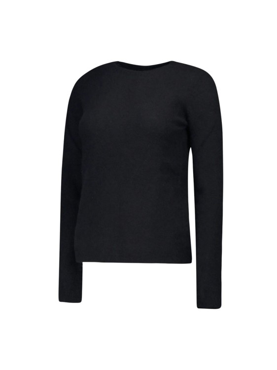 Shop Roberto Collina Black Regular Fit Sweater