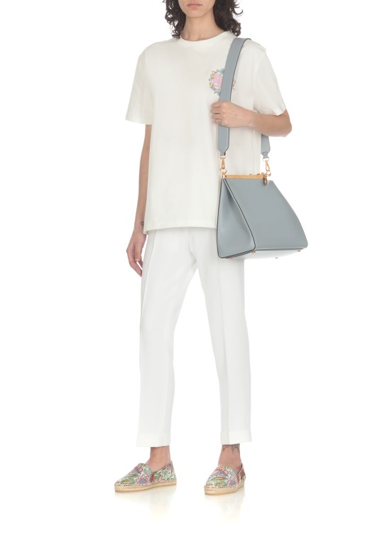 Shop Etro Vela Bag In White