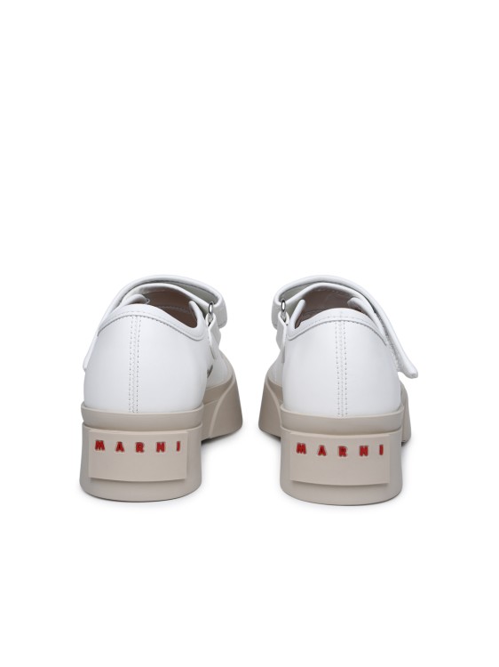 Shop Marni Sneaker Mary Jane In White