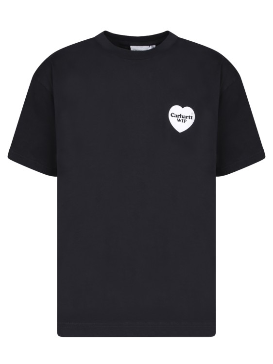 Shop Carhartt Cotton T-shirt In Black