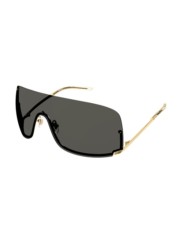 Shop Gucci Gg1560s In Gold